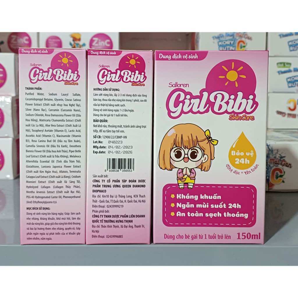 Dung dịch vệ sinh em bé từ 1 tuổi trở lên