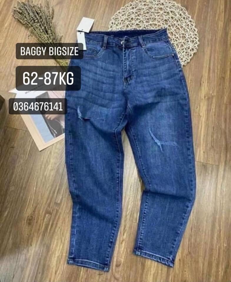 Quần jean baggy bigsize co dãn