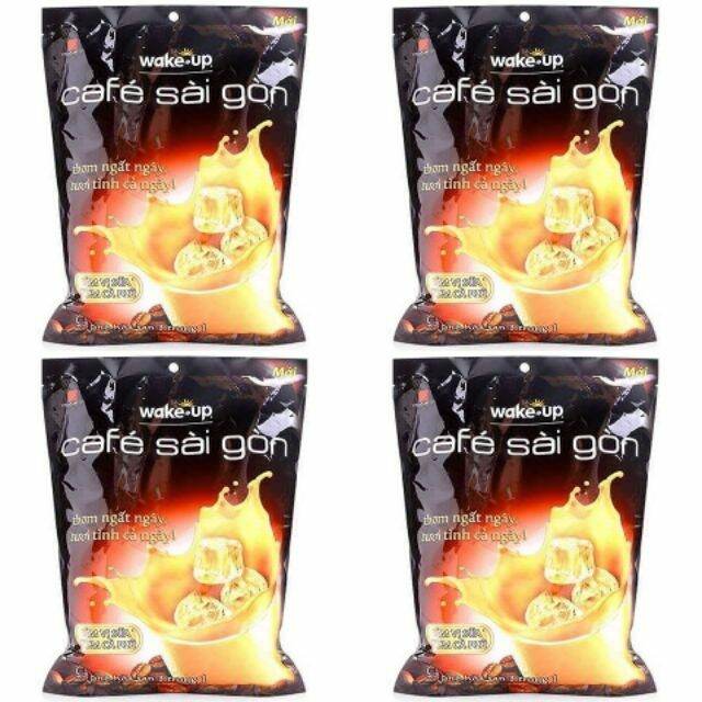Cà phê sữa Wake up bịch 24 gói × 19g