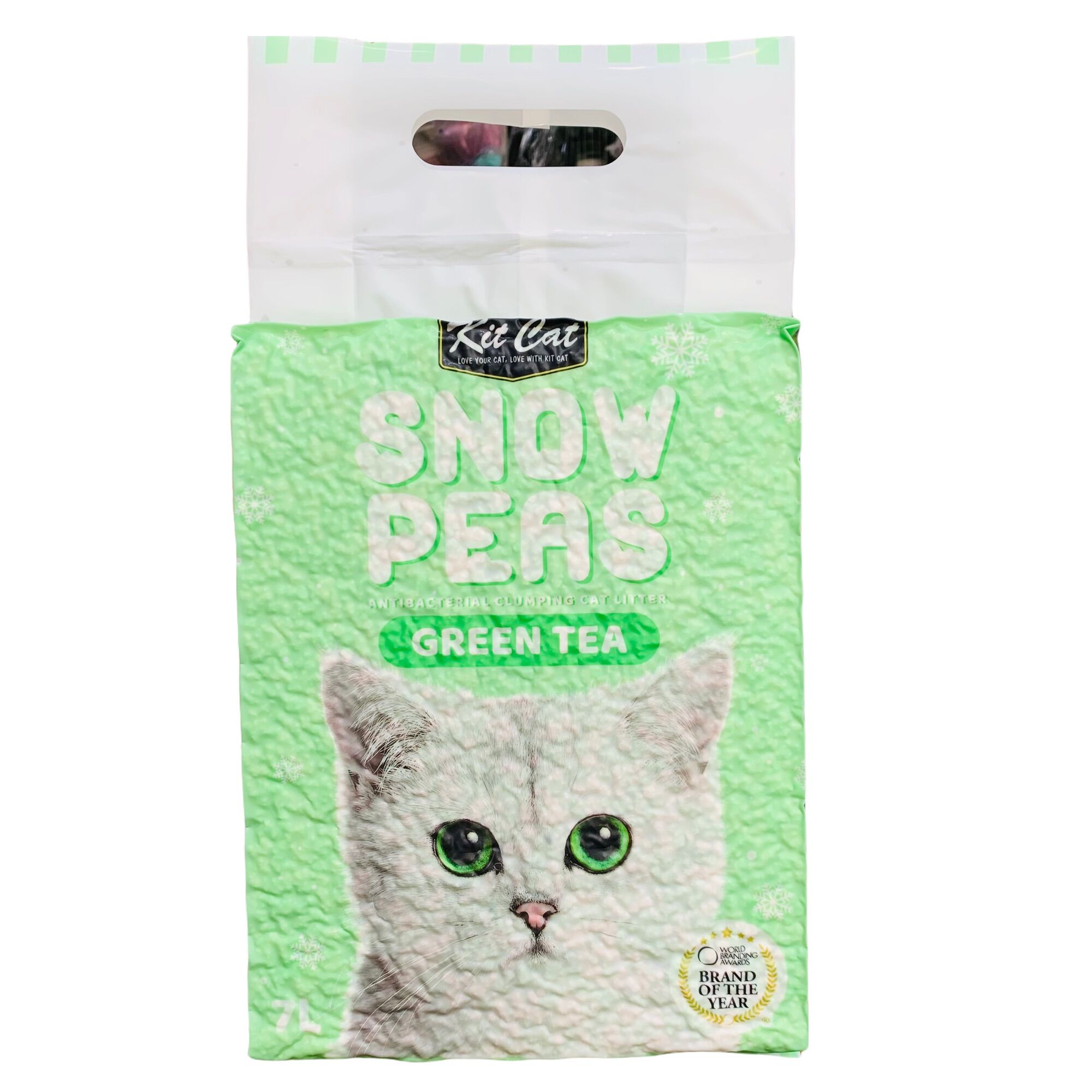 Cát vệ sinh cho mèo Snow Peas Kit Cat 7L (1,8kg)