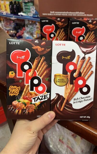 bánh que lottE toppO 40g