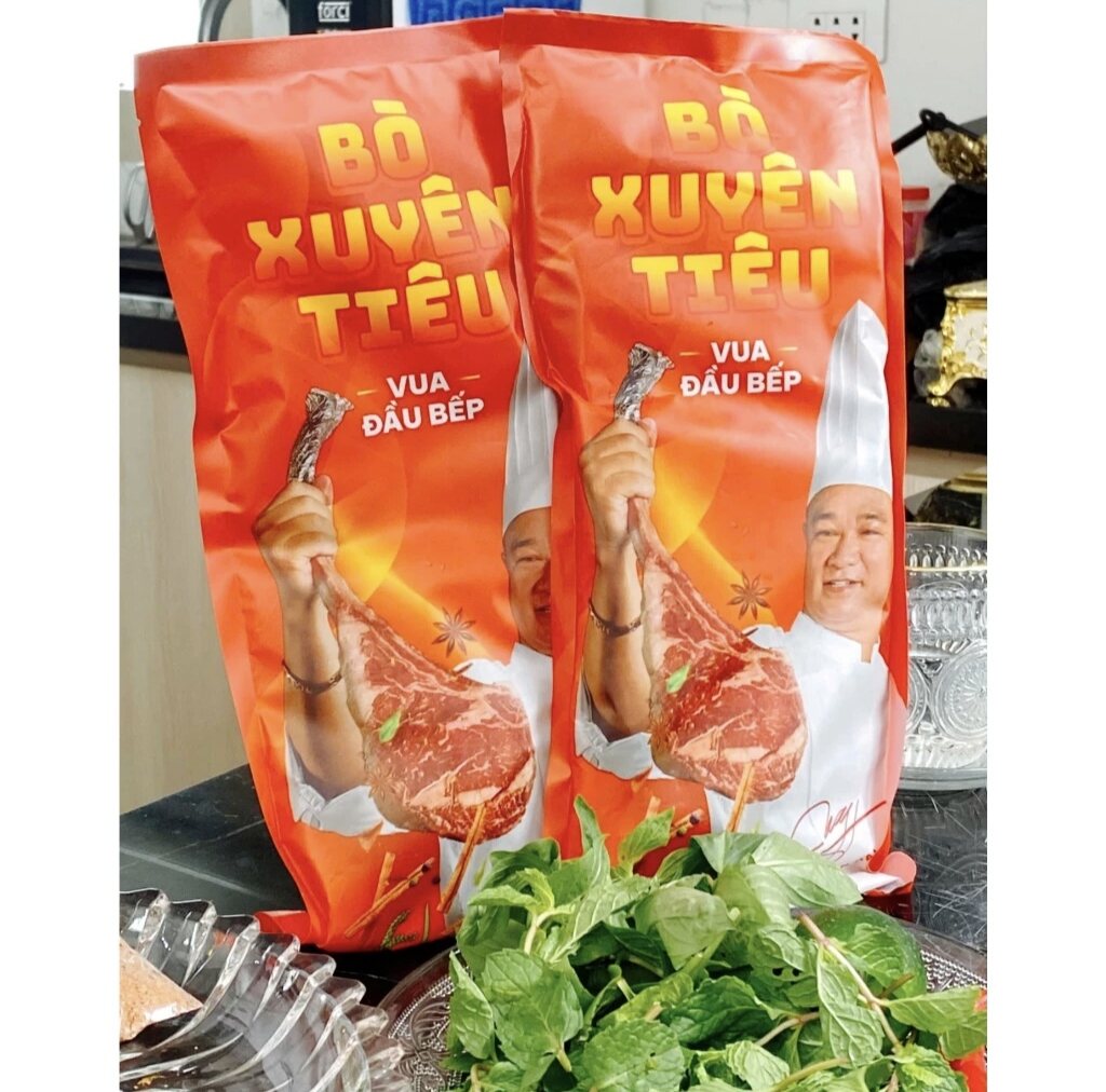 Bò xuyên tiêu Chef Hải bò sấy dẻo khô từ bò tươi