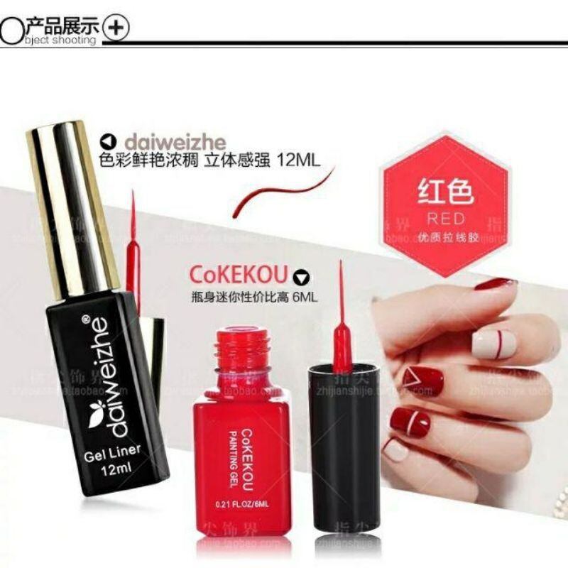 Cọ nét sơn gel Cokekou