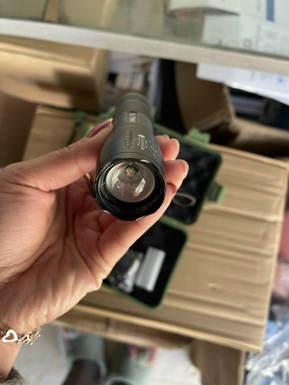Đèn Laser siêu sáng - Ánh sáng xanh