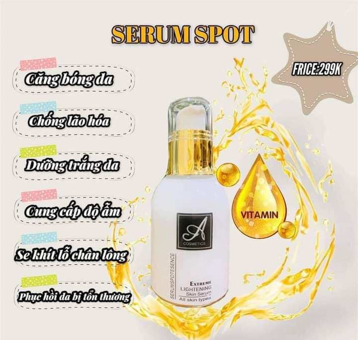 SIRUM SPOT CĂNG BÓNG DA, CẤP ẨM