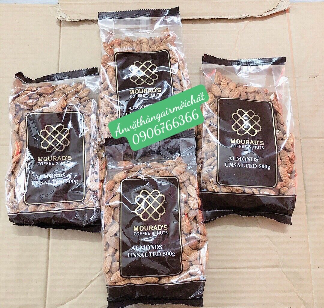[Beautiful Date October 2027] Mourad's Australian Almonds 500 Gram Pack