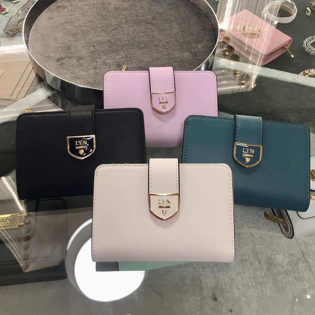 Ví lyn athella short wallet| kèm hộp
