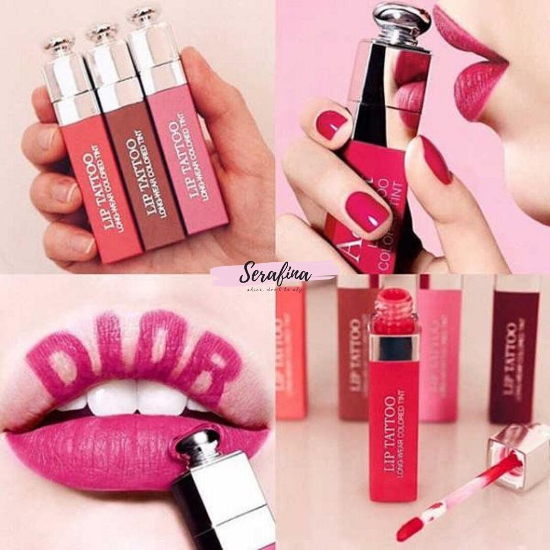 DIOR ADDICT LIP TATTOO TINT  REVIEW   YouTube
