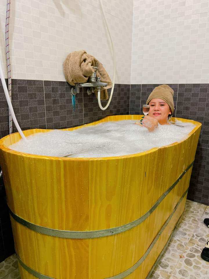 Bồn tắm gỗ ⚡bảo hành 12 tháng ⚡bồn tắm dáng nằm,bồn tắm spa,bồn tắm gia đình,bồn tắm khách sạn