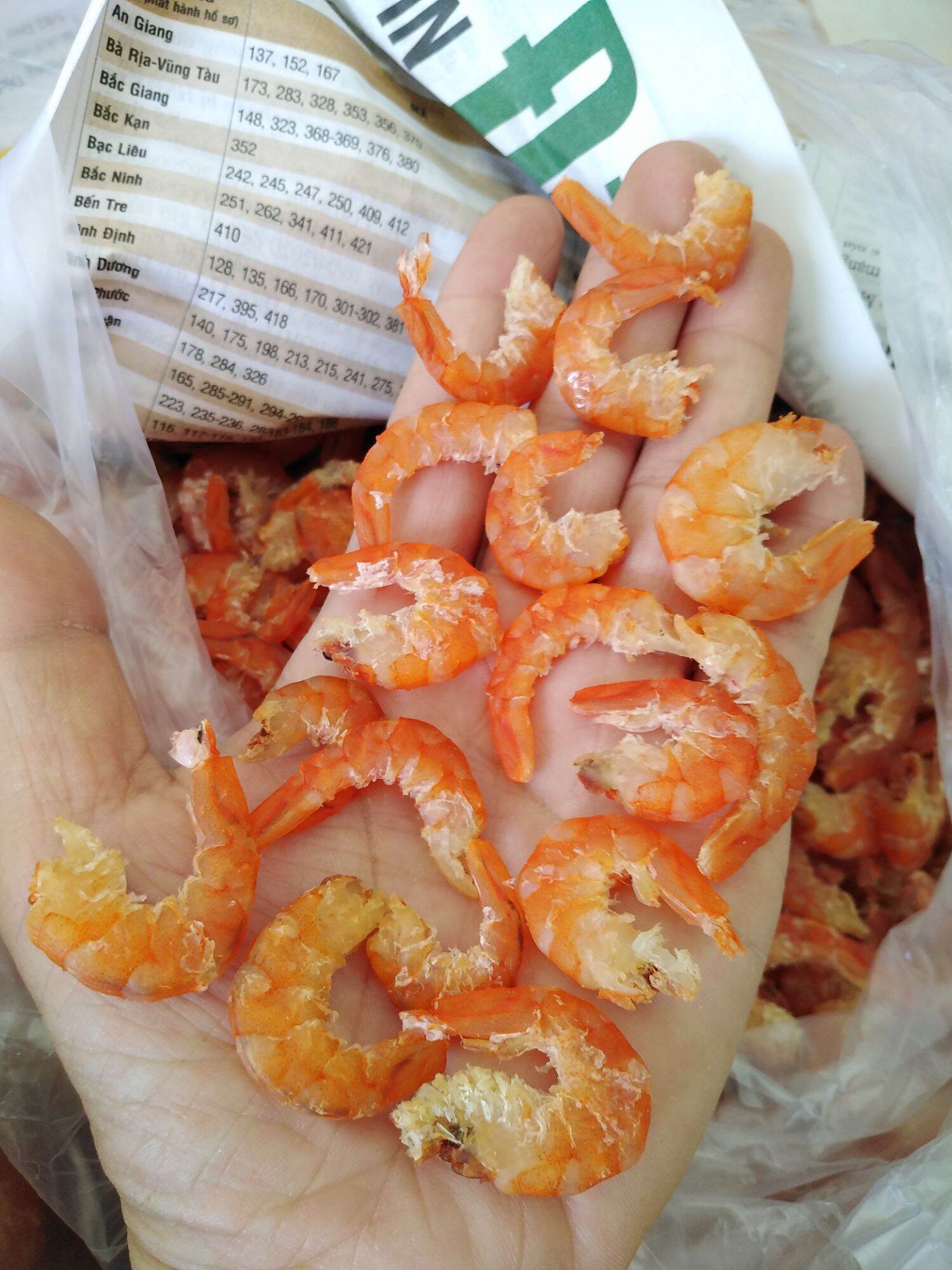 Tôm khô trung 200g