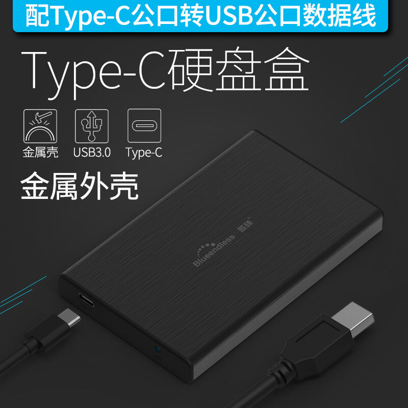 Bảng giá Hộp Ổ Cứng Di Động Lanshuo 2.5 Inch Máy Tính Xách Tay TypeC Chuyển USB3.0 SSD Nối Vỏ Ngoài Máy SSD Phong Vũ