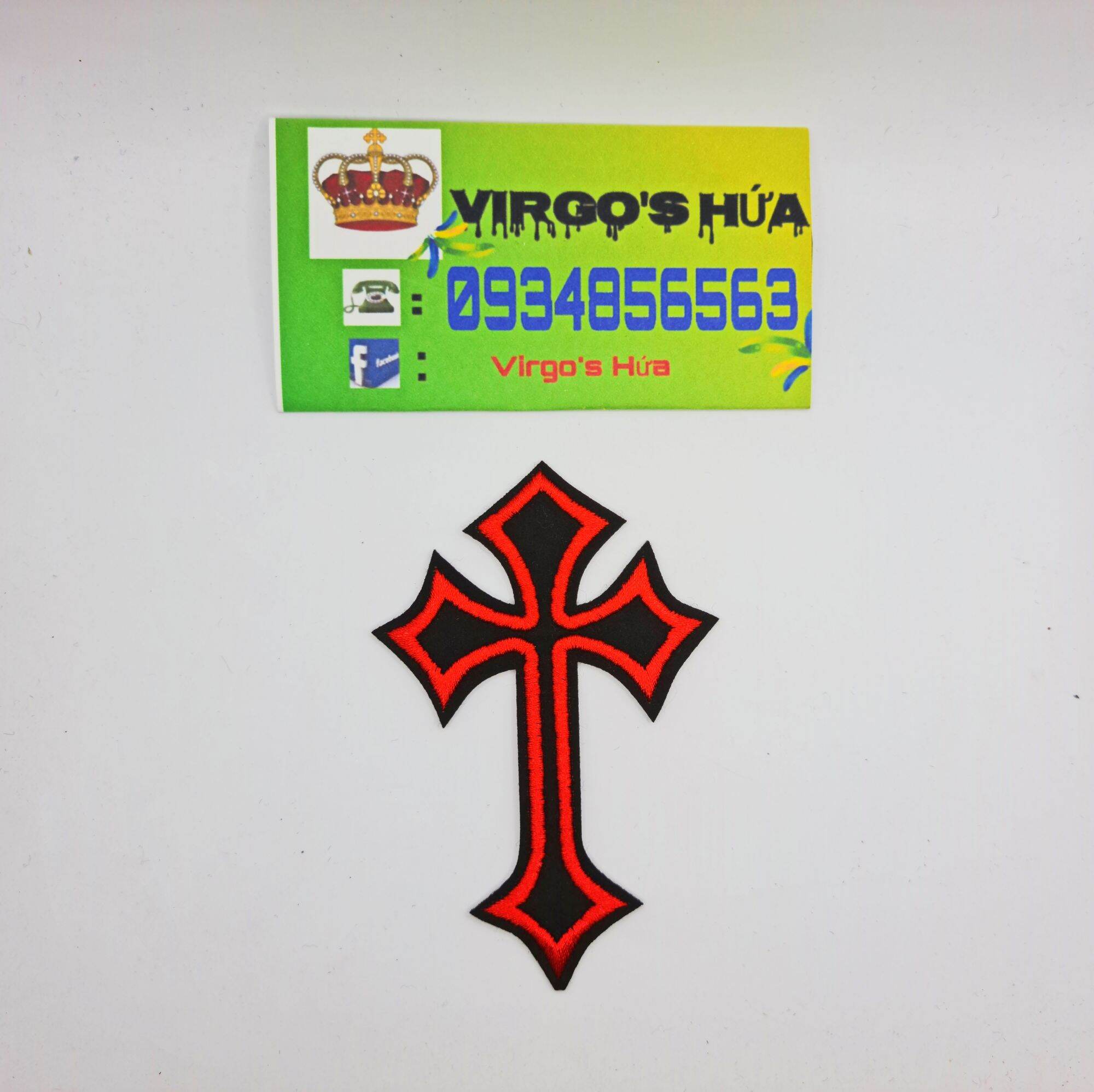 Sticker thêu ủi hình đầu lâu độc lạ ms6437