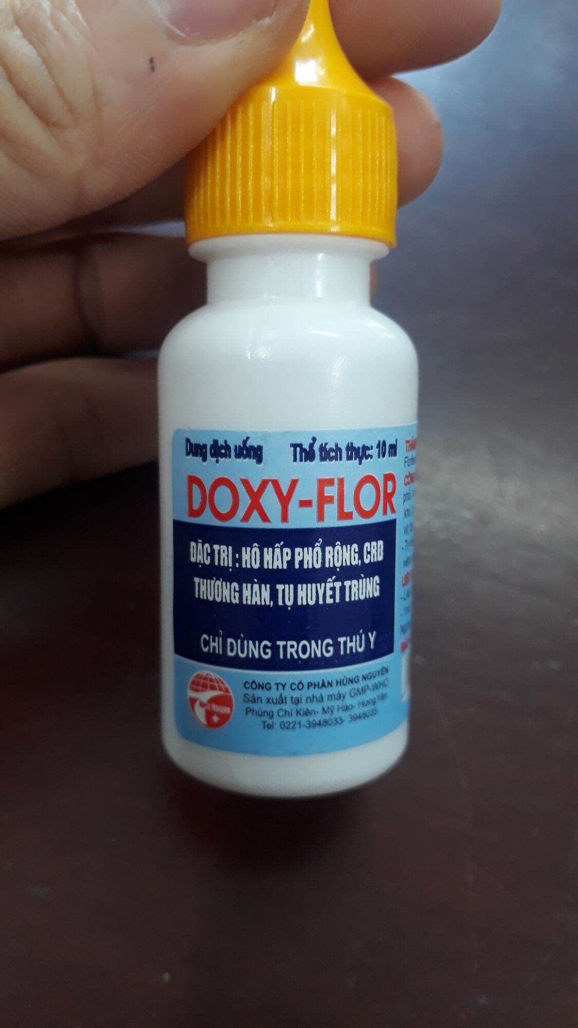 doxy flo - chữa hen khẹc ở vật nuôi