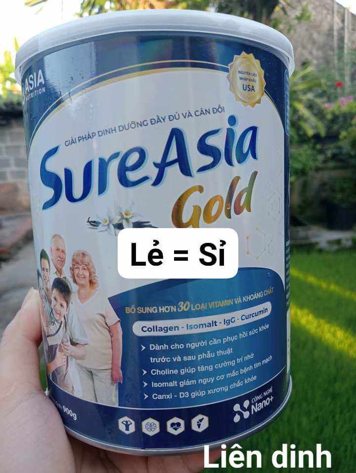 Sữa SURE ASIA 900g dinh dưỡng và phục hồi