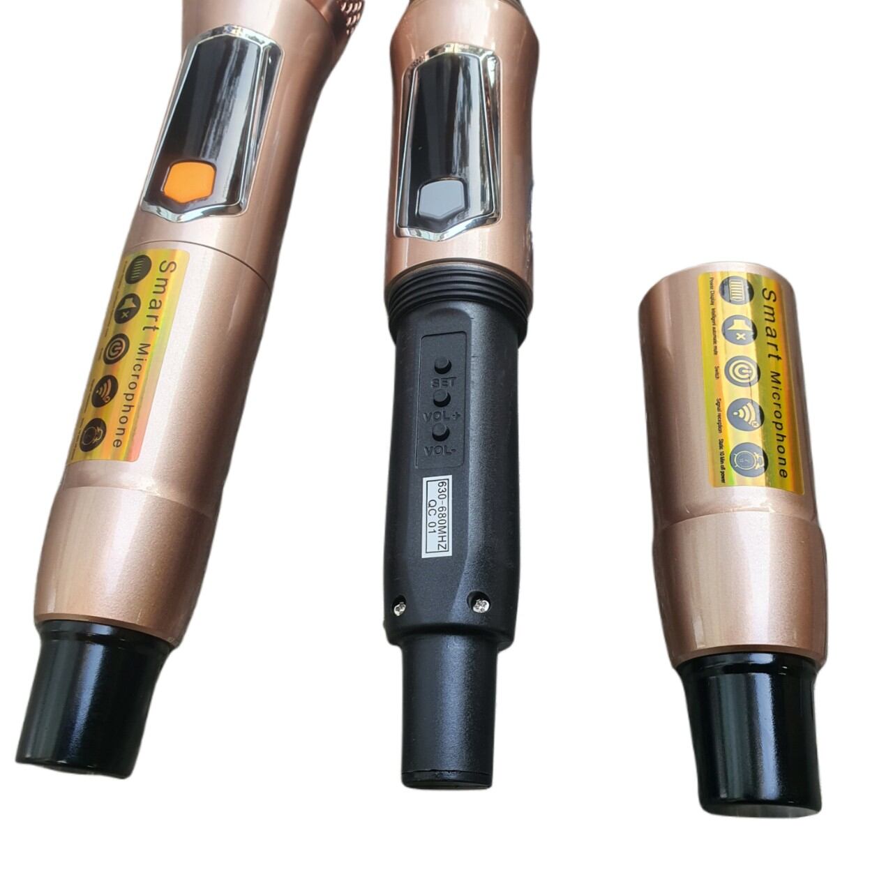 Micro Loa kéo UHF Đổi Tần Số