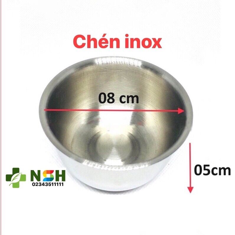 ❤️ Chén Inox Y Tế Vinh Tấn Sâu ,Chén inox y tế số 3, Chén inox 304 dùng trong y tế chén, bát cốc đựng bông cồn y tế Chén chum inox dùng trong y tế số 3