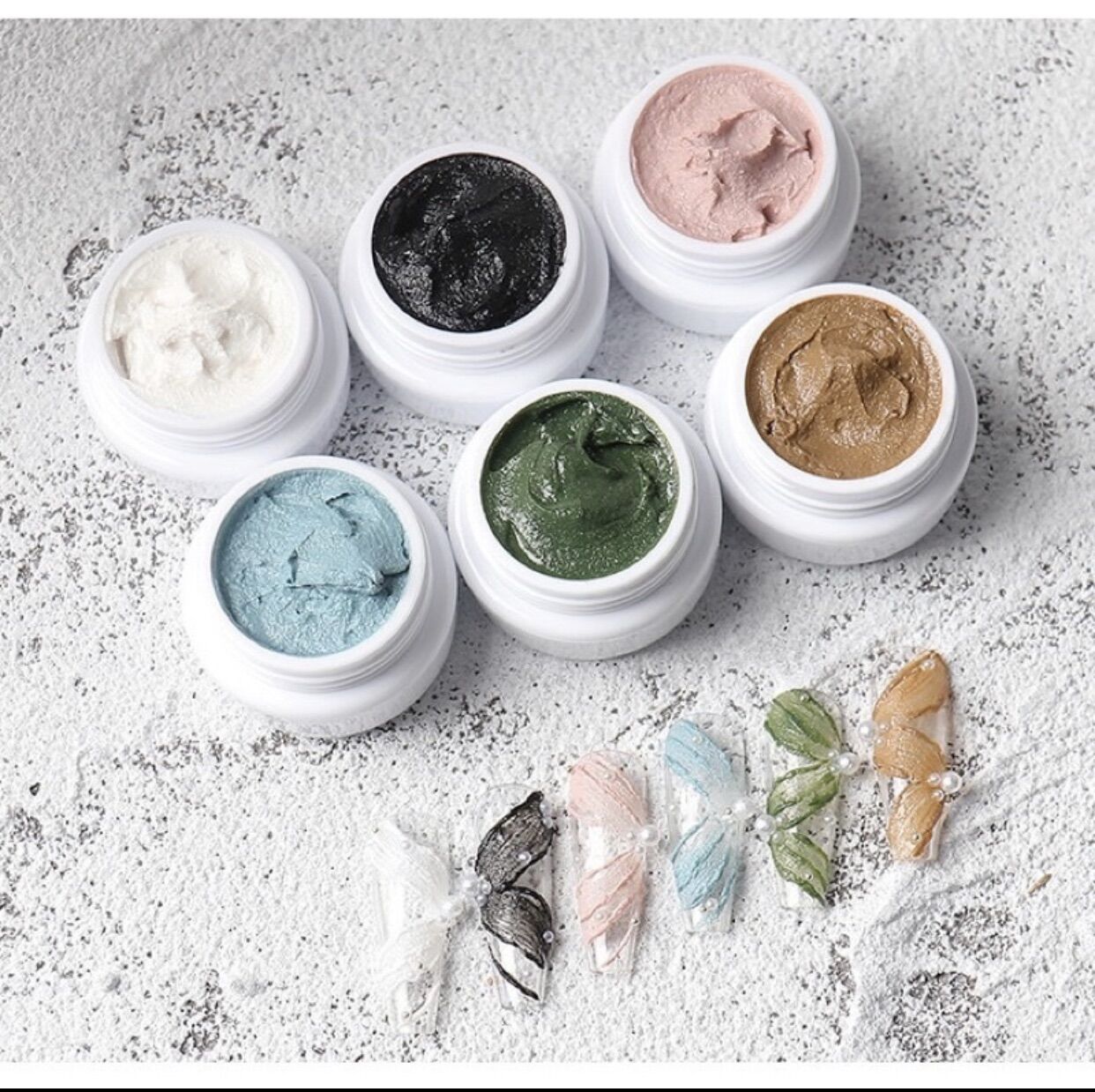 Gel xi măng vẽ móng hót trend hủ 8g