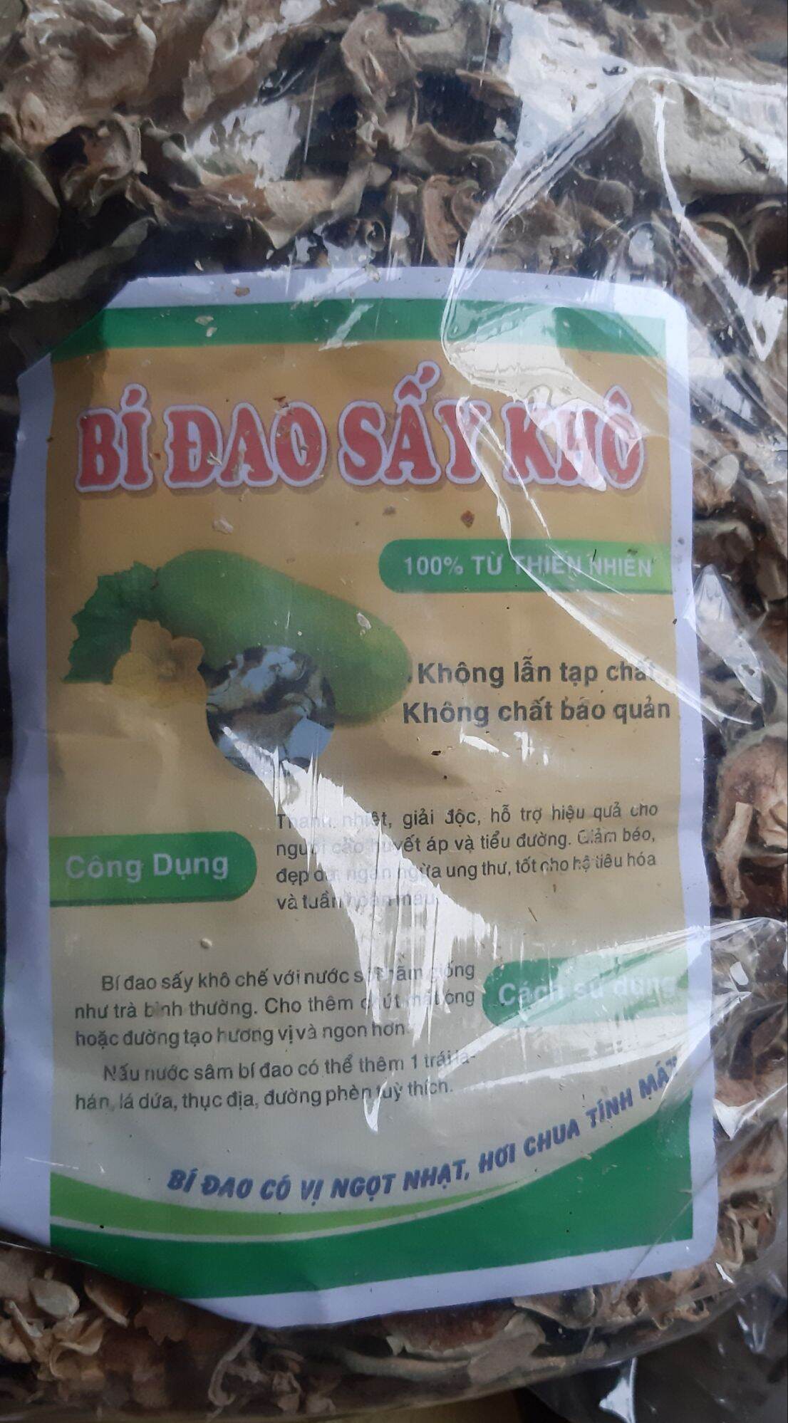 Bí đao sấy khô