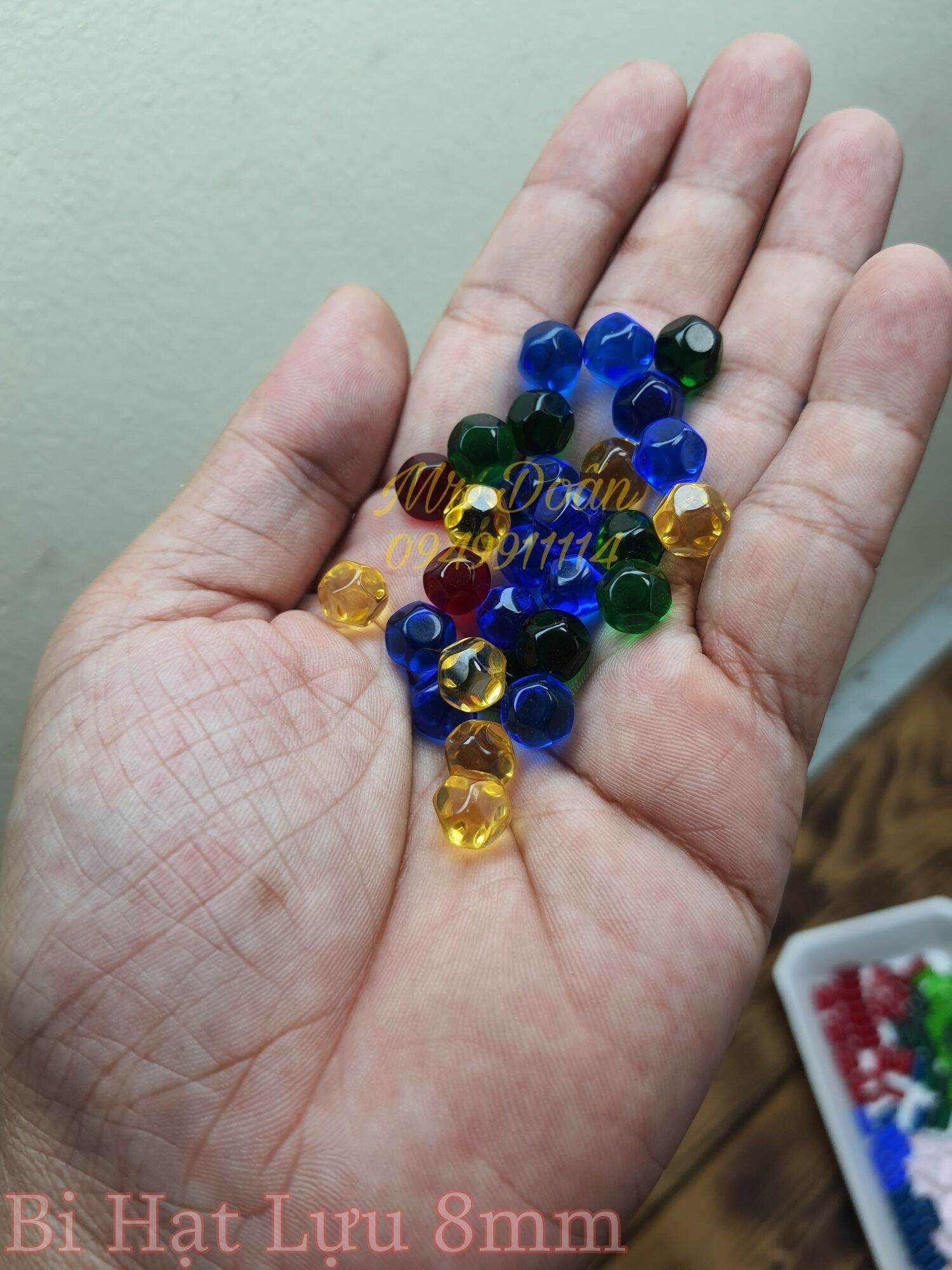 BiGăm đa giác/hạt lựu ( giá 1 viên)