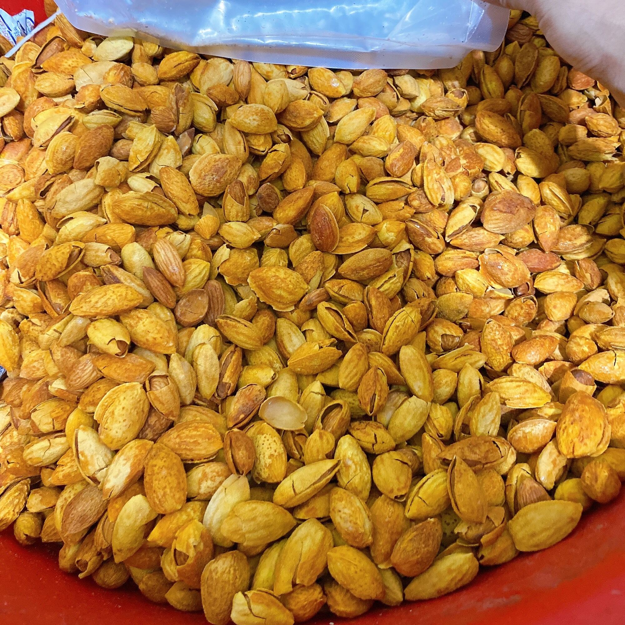 500G Hạnh nhân còn vỏ rang bơ thơm ngon