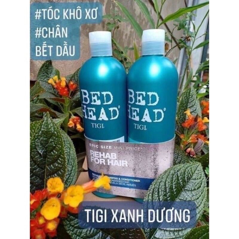 Bộ dầu gội xả Tigi Bed Head (xanh dương)