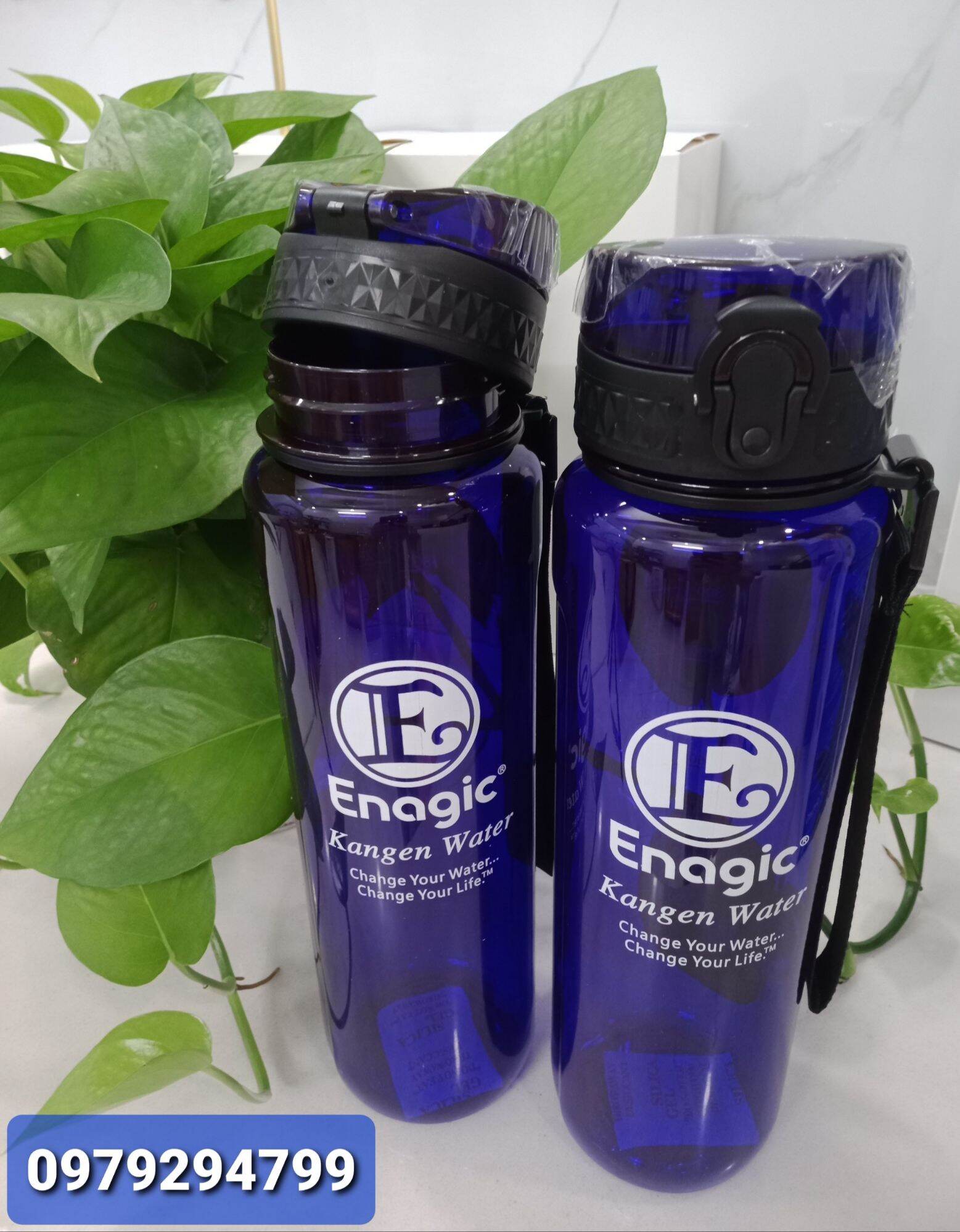 [ CHÍNH HÃNG ENAGIC] Bình đựng nước ion kiềm Enagic 1L Nhật Bản.