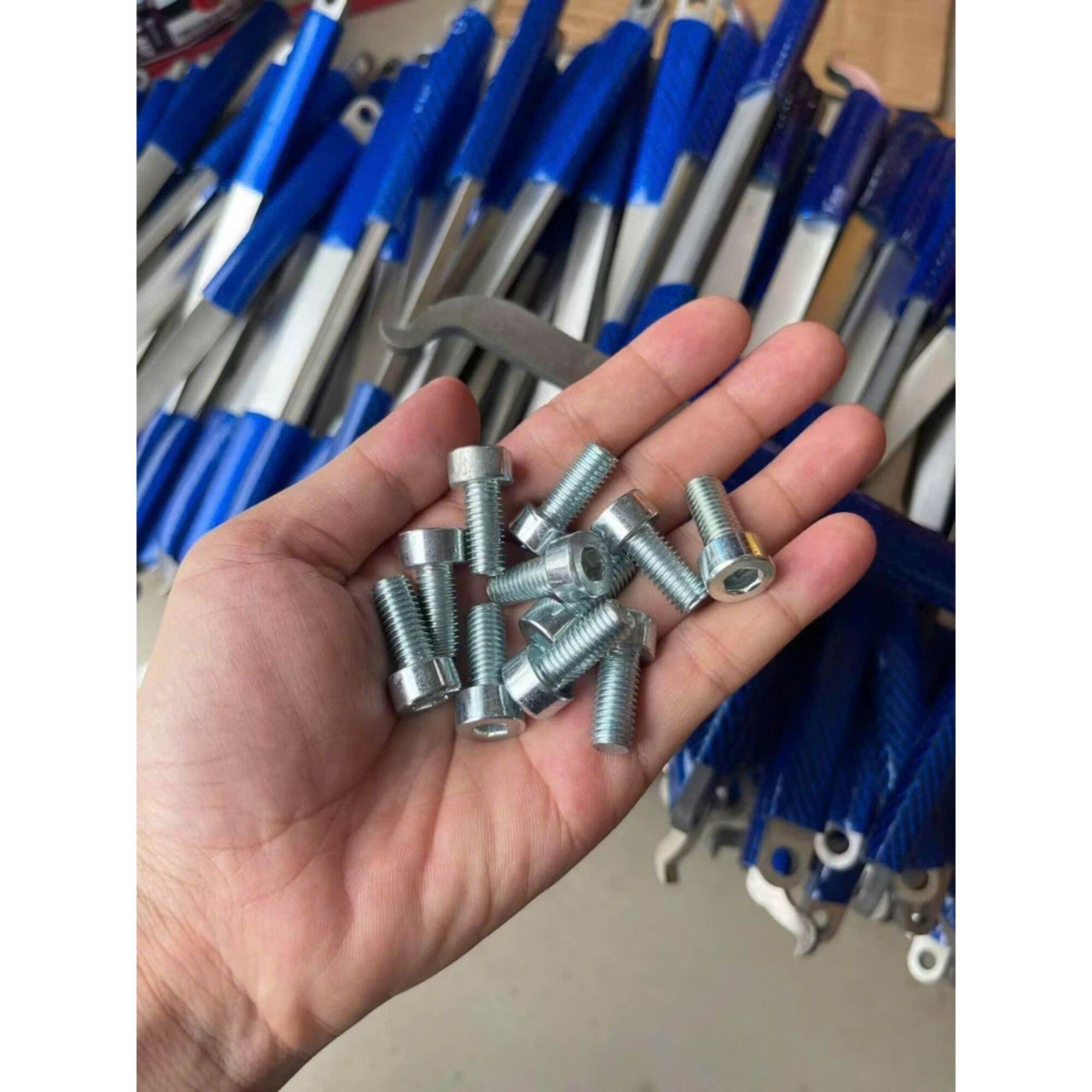 10 Ốc (Bu lông) lục giác bắt chân phuộc nhún giảm xóc trước các xe Honda
