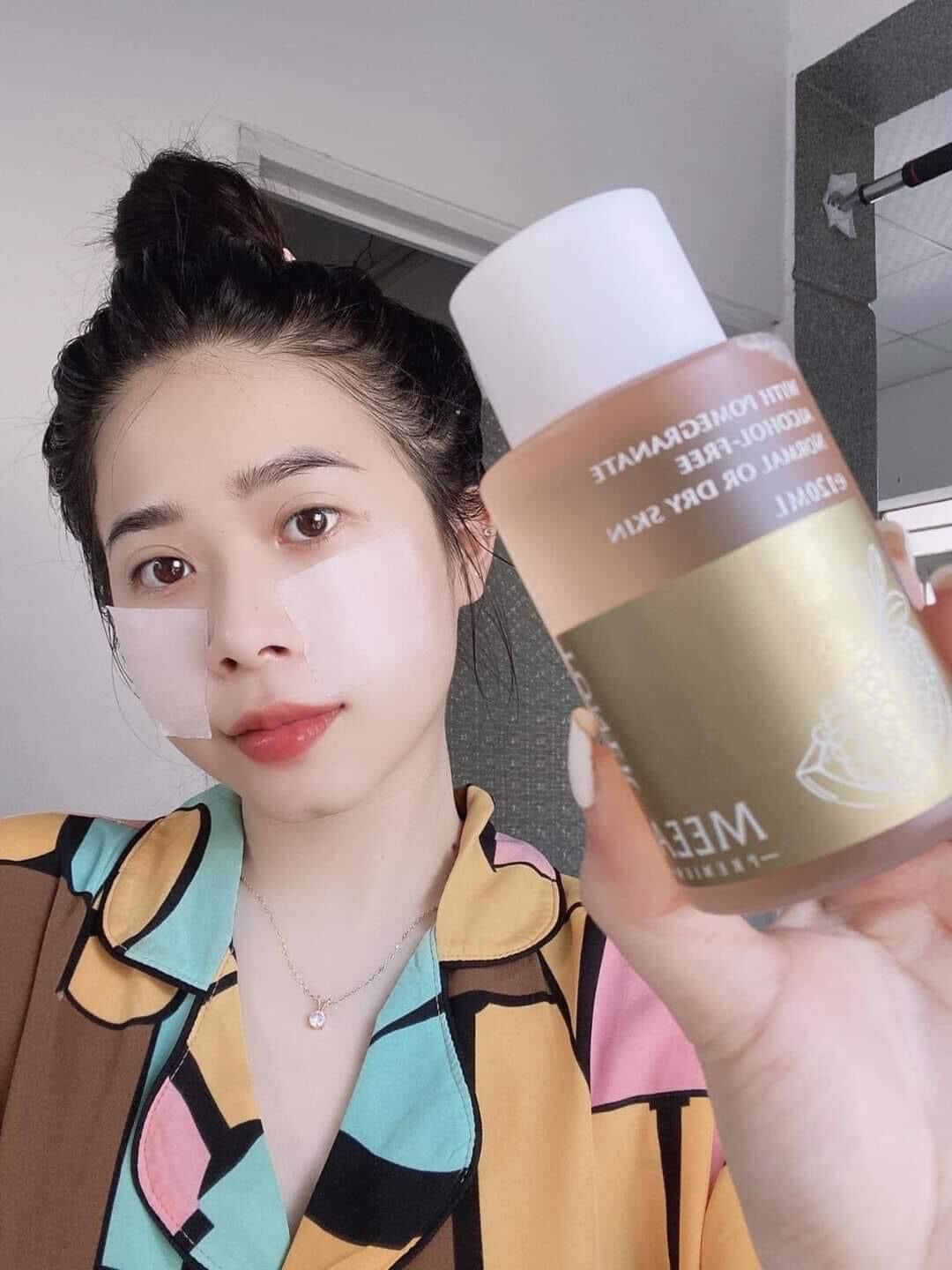 NƯỚC HOA HỒNG TONER LỰU ĐỎ MEEA 120ML