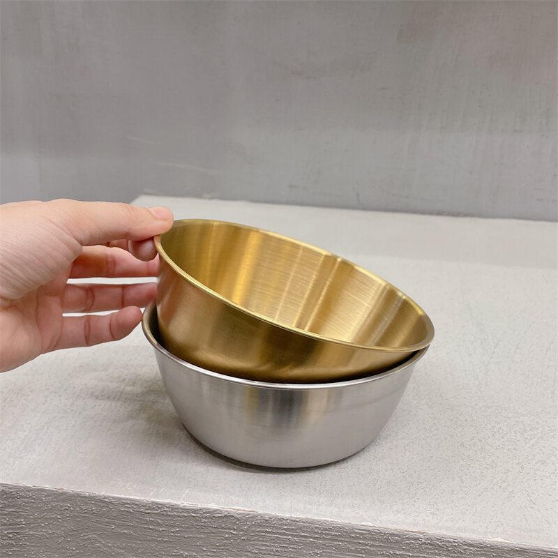 Bát Inox 304 Tiêu Chuẩn Kiểu Hàn Quốc Bát Salad Có Tay Cầm Bát Gia Vị ...