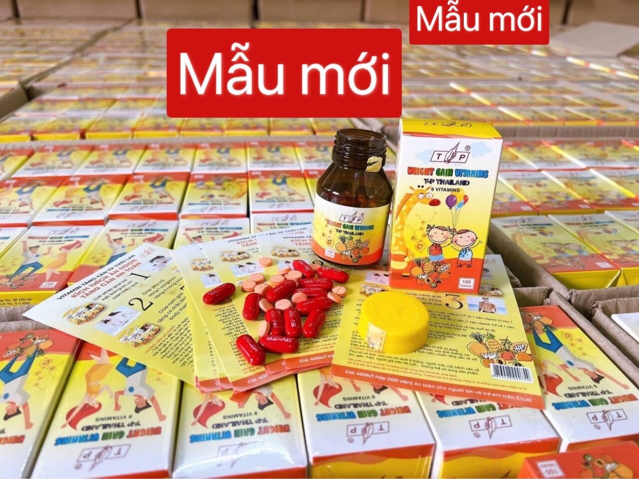 Vitamin Tăng Cân TP Thái Lan( mẫu cũ)
