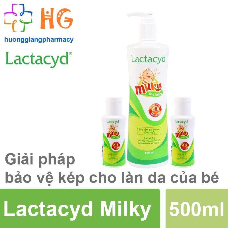 Sữa tắm lactacyd cho bé