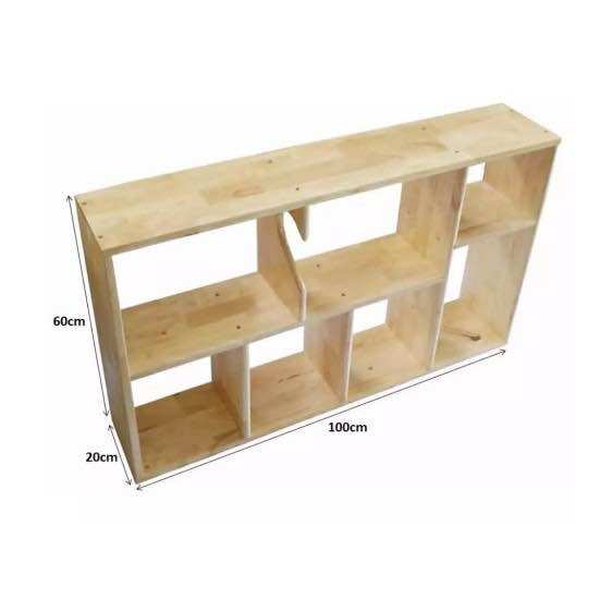 Kệ Sách Treo Tường Gỗ Tự Nhiên Siêu Bền