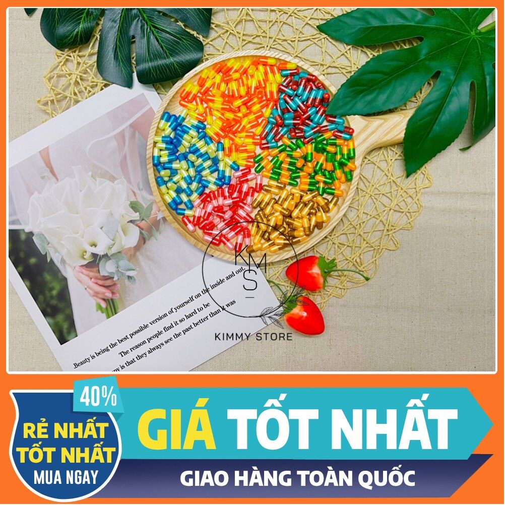 Combo 5 viên kích tẩy trắng mạnh nhiều màu