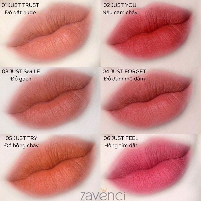 Son thỏi BBIA Last Powder Lipstick màu 1-2-3-4-5-6