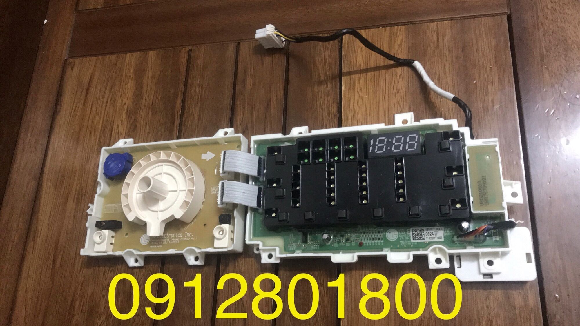 Bo mạch hiển thị máy giặt LG F1409DPRW1 main điều khiển có sấy khô