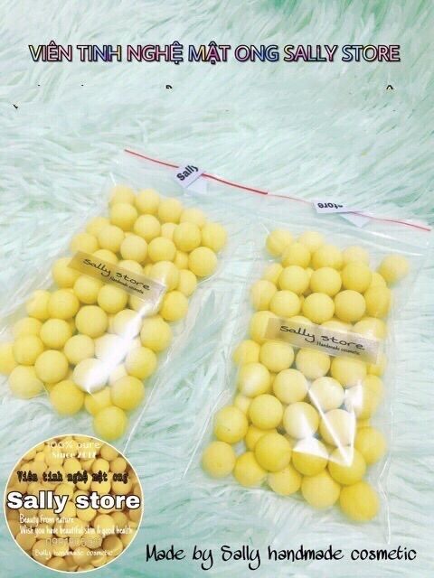 Viên nghệ mật ong gói 100g dùng thử