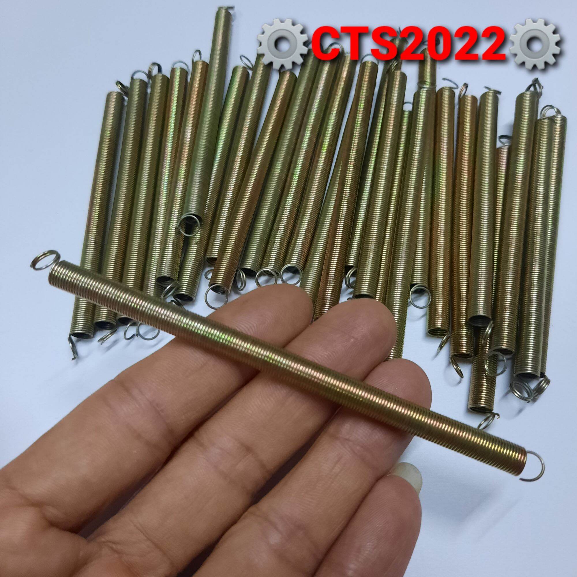 Lò xo kéo thép xi phi 6mm sợi 0.5mm