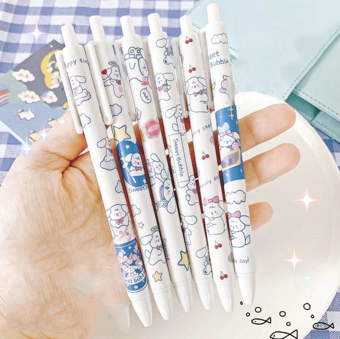 [Nhập RS0822 giảm 30k cho đơn 99k]Bút gel nước đen hình thú siêu đáng yêu