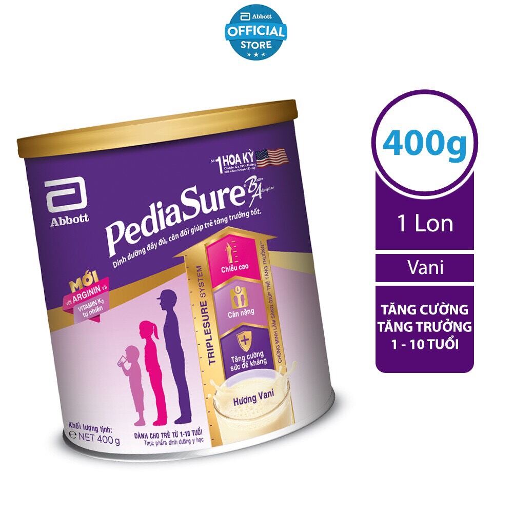 Lon sữa Pediasure 400gr