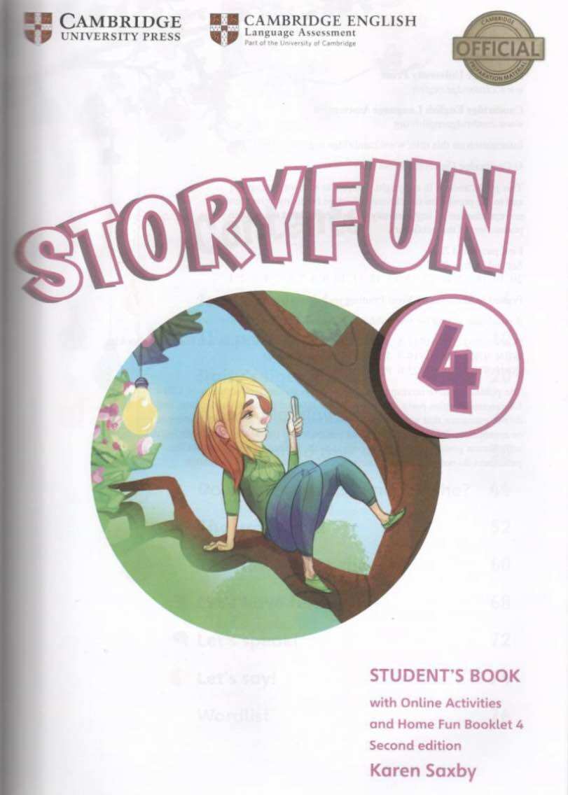 Story Fun - Level 4 Student Book m.à.u cho bé [Đẹp]