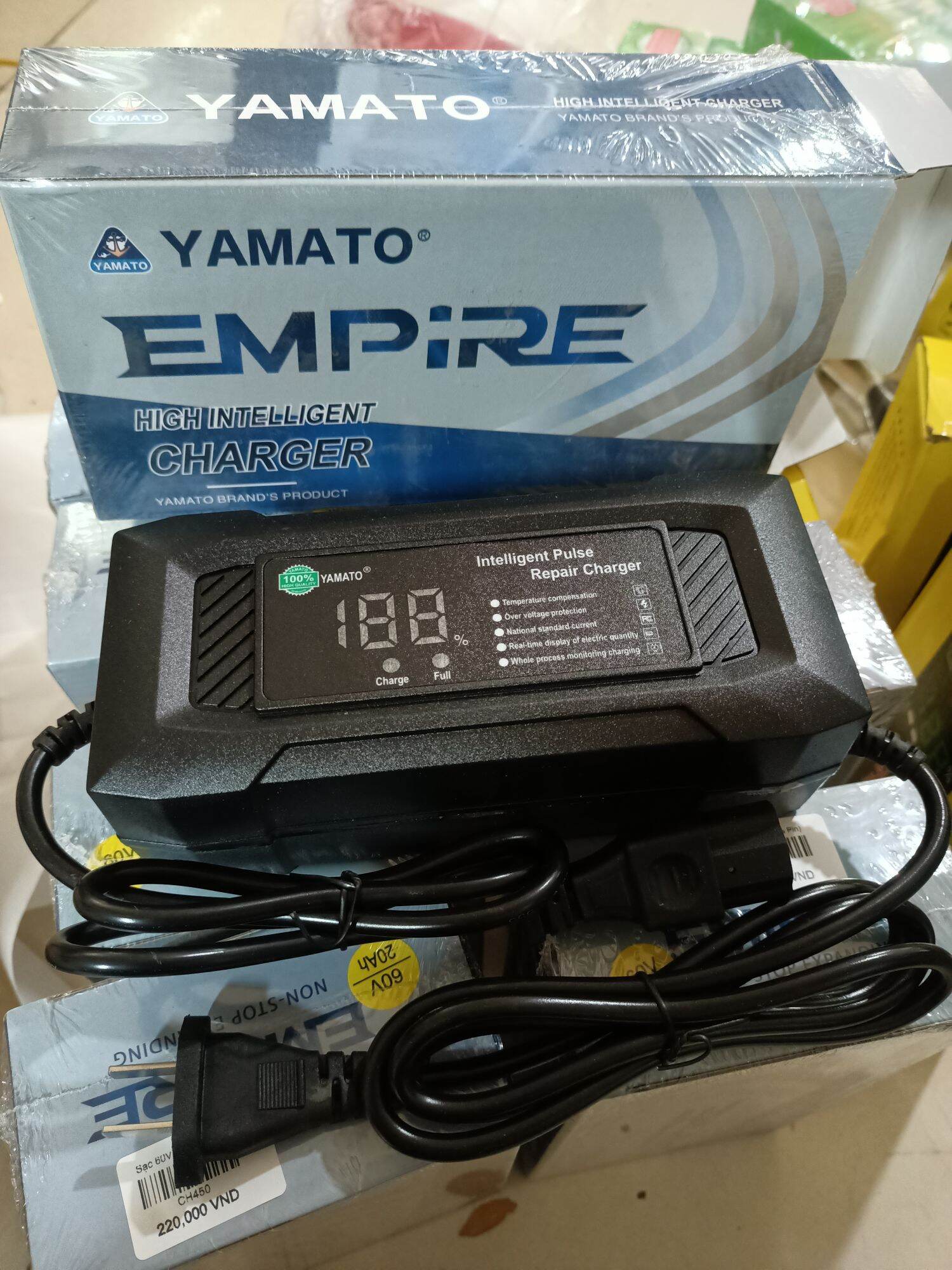 Sạc xe máy điện 60V - 20ah / 24ah