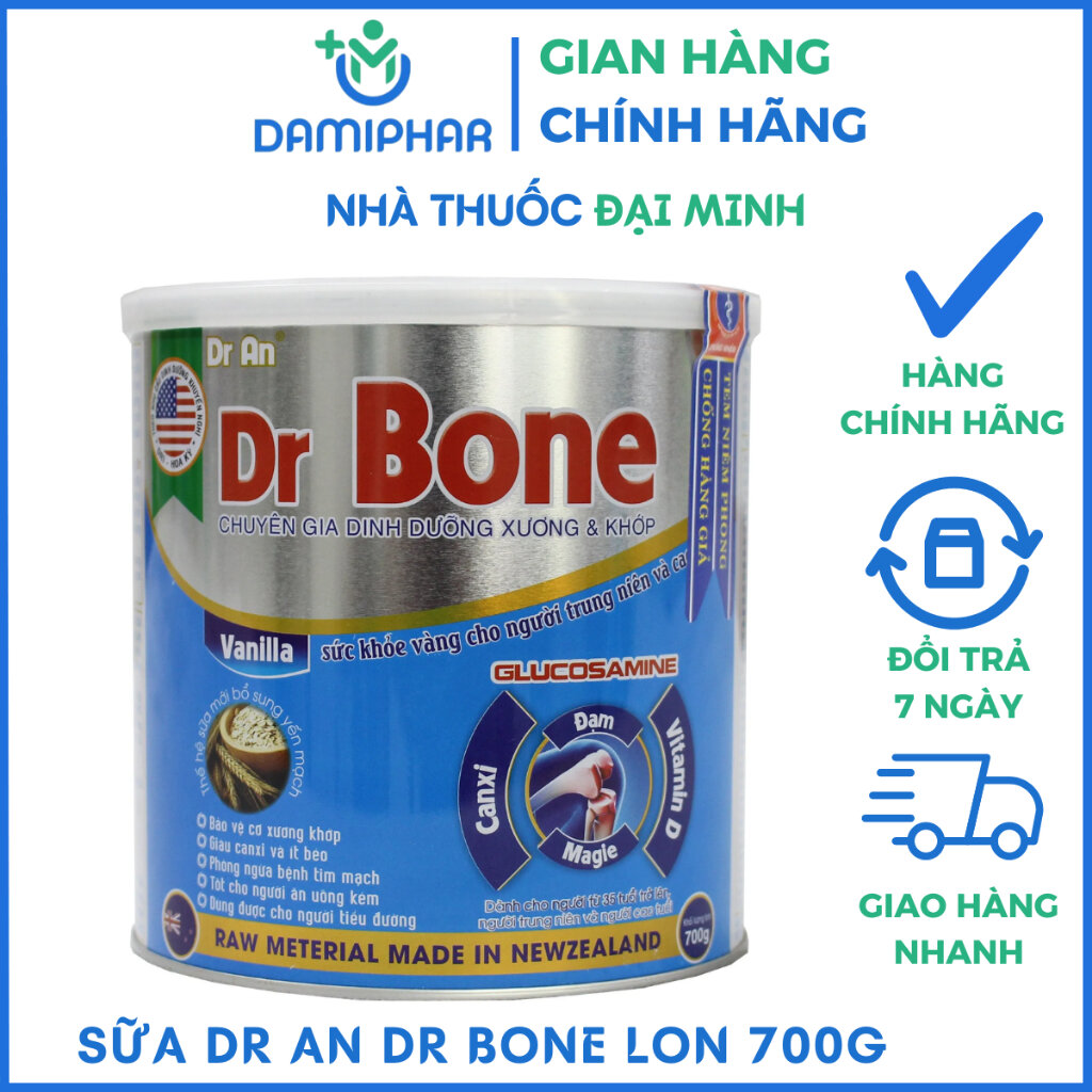 Sữa xương khớp dr bone lon 700g
