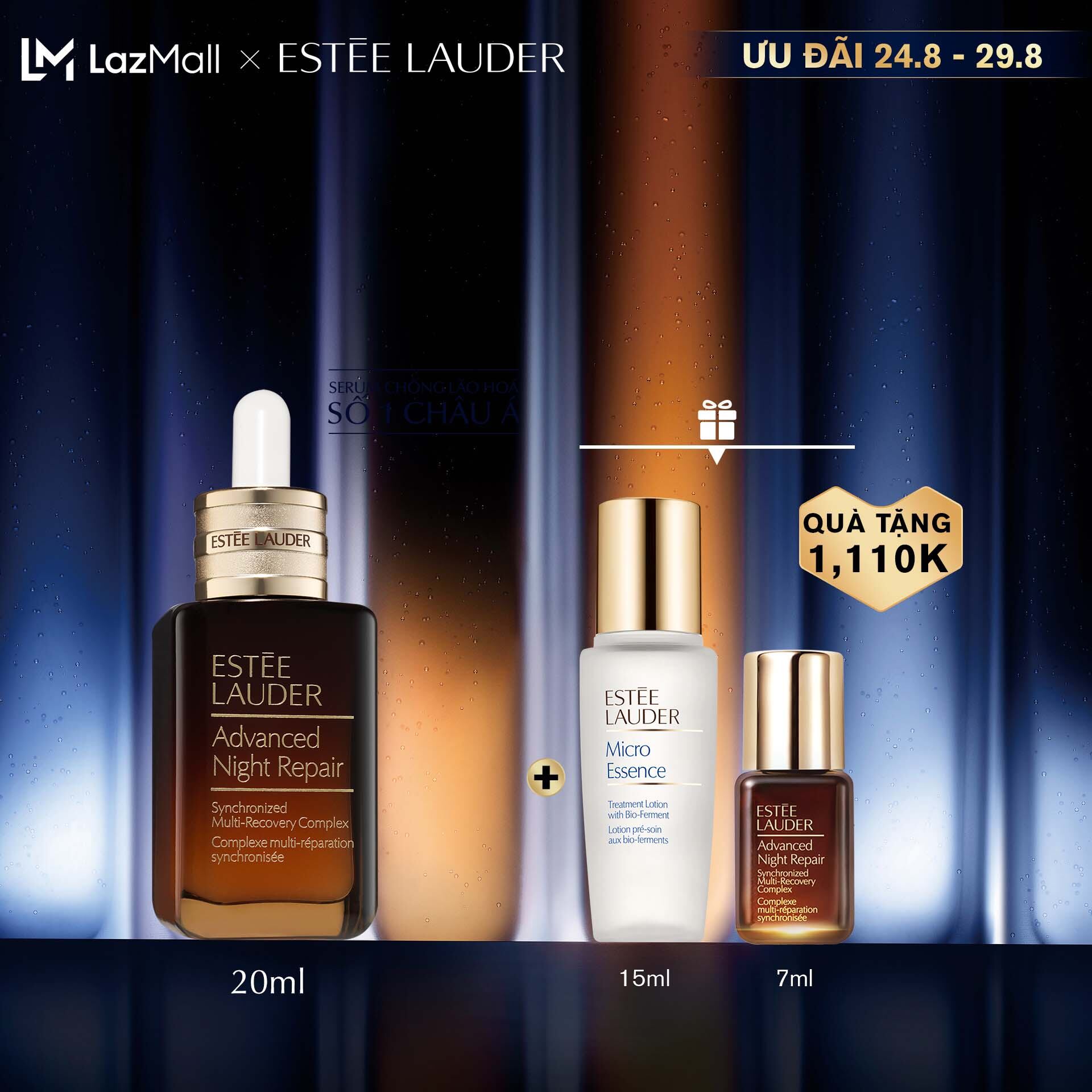 Tinh chất (Serum) phục hồi chống lão hóa Estee Lauder Advanced Night Repair Synchronized Multi-Recovery 20ml