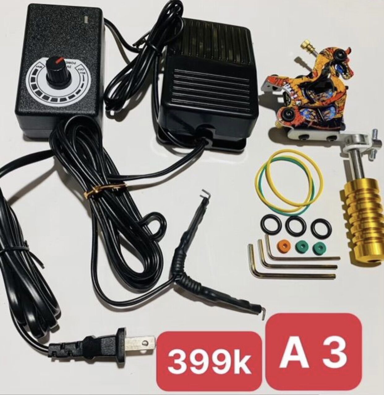 Combo bo 1 máy xăm
