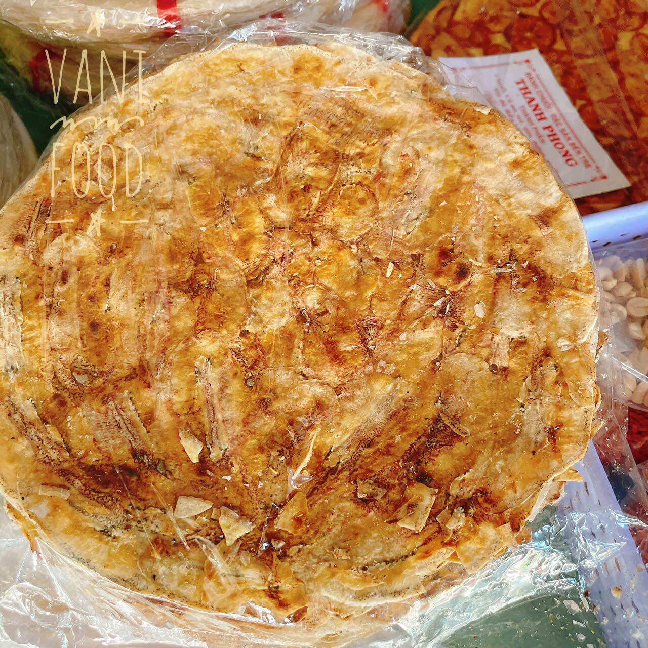 Bánh tráng chuối nướng dẻo - bánh chuối giòn đặc sản
