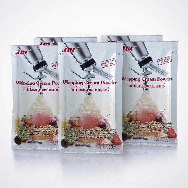 Bột Whipping cream làm kem tươi 100g