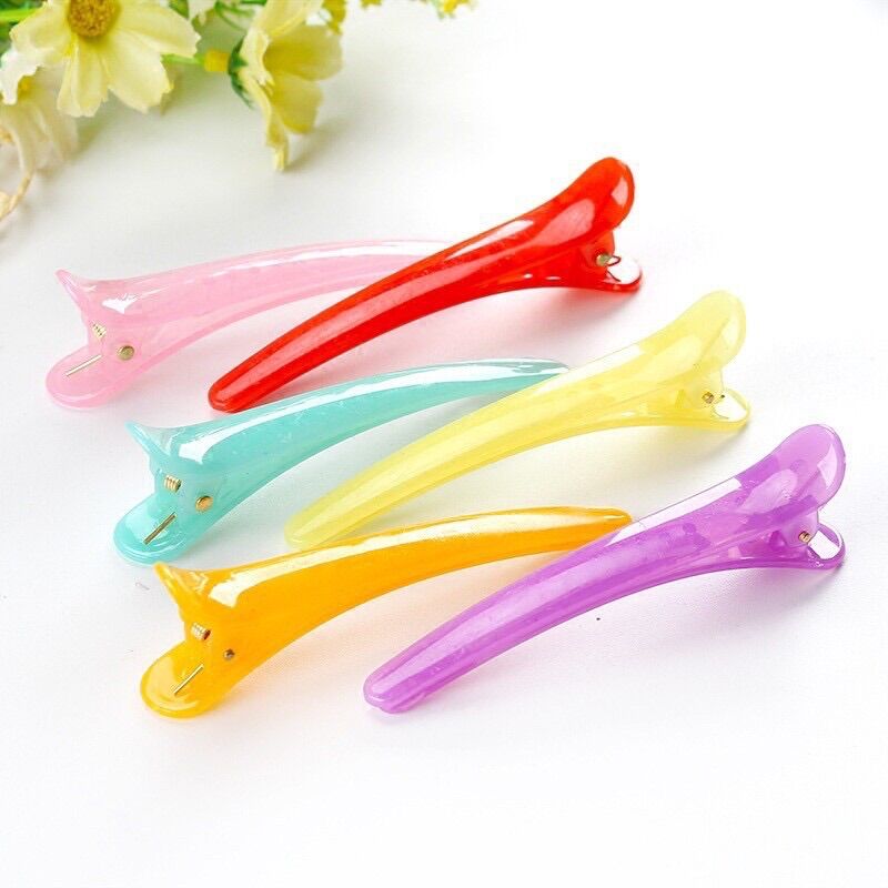 Kẹp mỏ vịt làm tóc 7,5cm sản phẩm chuyên dụng cho salon tóc(1cái)