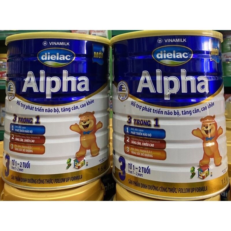 Sữa bột Dielac Alpha 3-4 (1,5kg)
