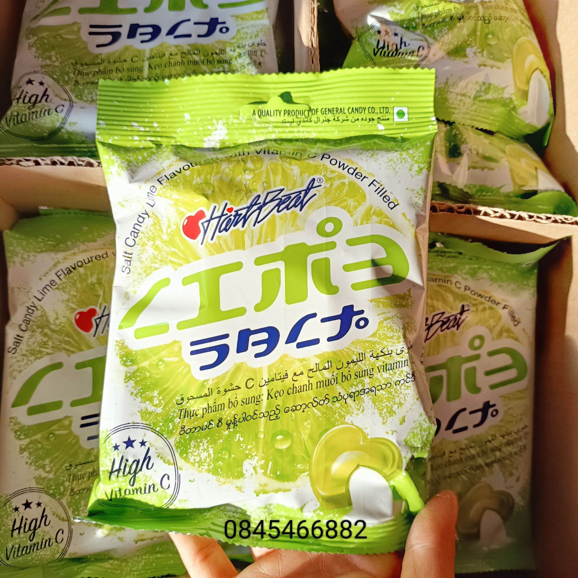 Kẹo chanh muối Thái Lan 120gr