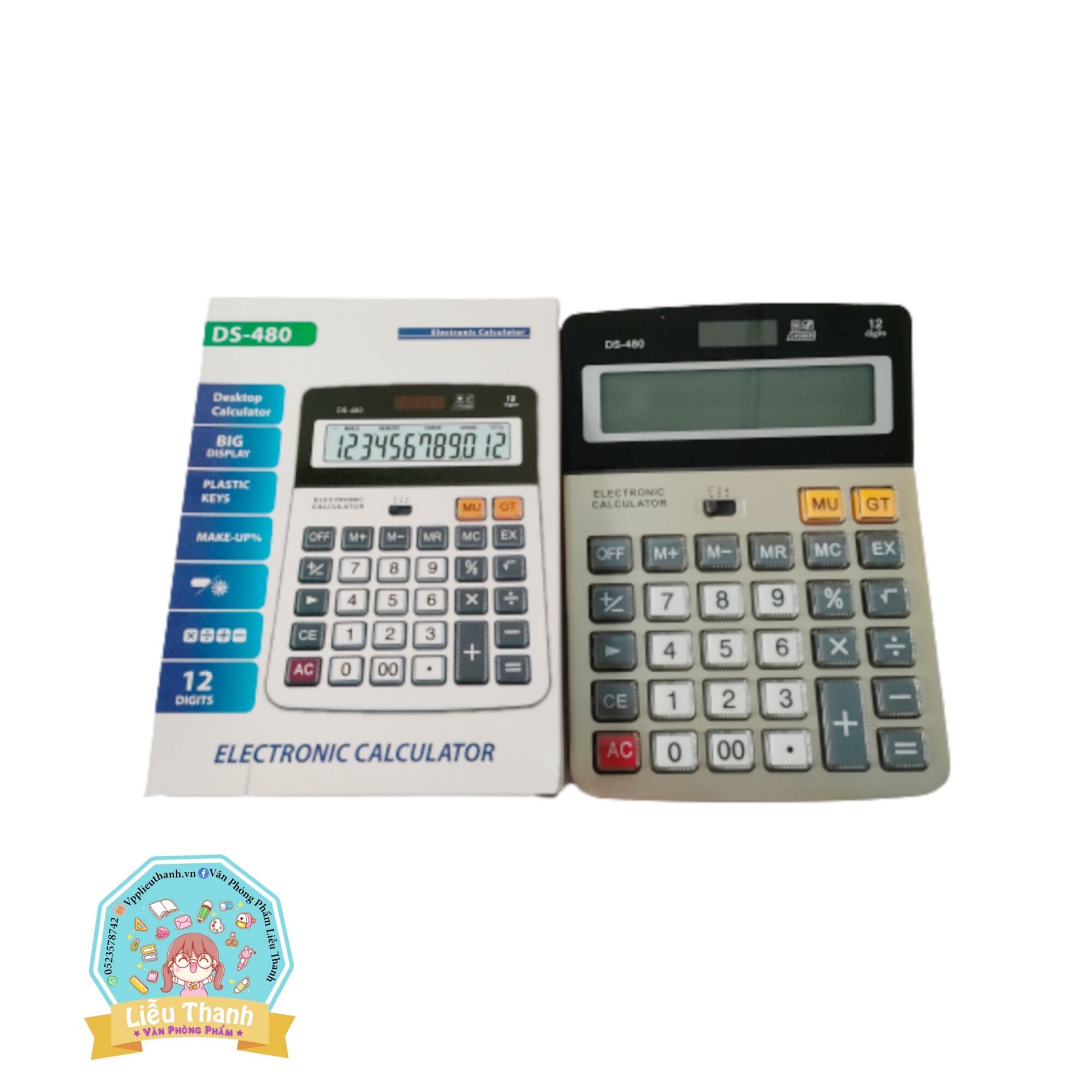 Máy tính để bàn model 12 số ds-480 -ưa chuộng